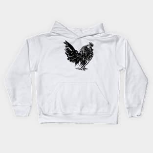 chicken, animal, poultry, farm, agriculture, feathers, plumage, livestock, farm animal, nature Kids Hoodie